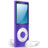 iPod Nano purple on